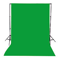 Фон для фото зелений, хромакей 1,5х3м