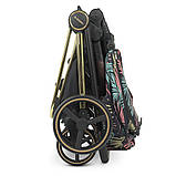 Коляска універсальна 2в1 El Camino Persona ME 1091-G (black pink palm), фото 2