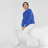 Женский свитер, размер XS, цвет синий