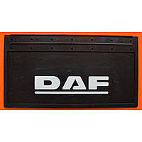 Брызговик колесный DAF 650х350, рельефная надпись