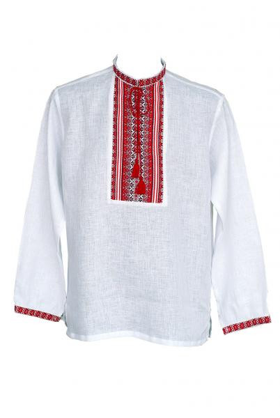 Вишиванка чоловіча Ткана (домоткане полотно)