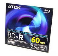 Диски для видеокамеры Blu-ray TDK BD-R 7,5 GB 60 min