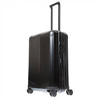 Чемодан из алюминия Lite-box Alu Samsonite на 4 сдвоенных колесах cs0.009.002 черный