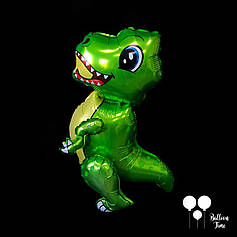 Фольгована ходячича фігура динозавра