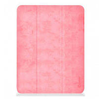 Чехол-книжка Comma Leather Case for iPad Pro 12.9 5th Gen 2021 M1, Pink
