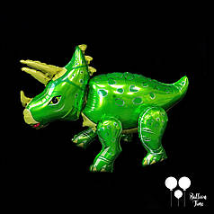 Фольгована ходячича фігура динозавра