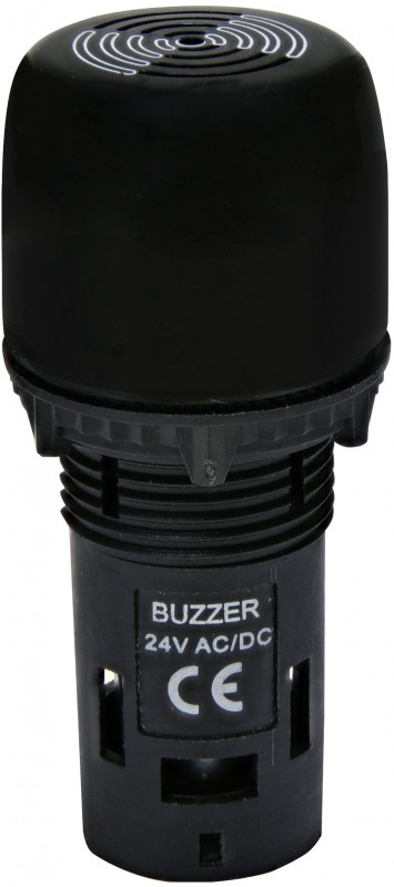 Зумер EBUZ-024C (24V AC/DC, чорний), фото 1