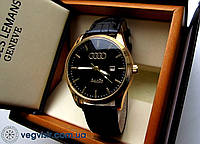 Чоловічі кварцові наручні годинники AUDI в золотому кольорі за суперціною!
