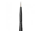 Пензель для малювання і френча mART No4, 10 мм (чорна з ковпачком), фото 2