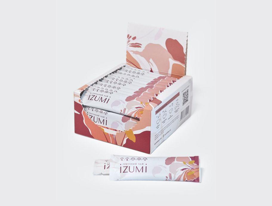 Гречишний чай у стіках, 5 г, IZUMI
