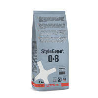 Litokol StyleGrout 0-8 3 кг WHITE 1 белый 1 - Цементная затирка нового поколения От 0 до 8 мм Класс CG2WA