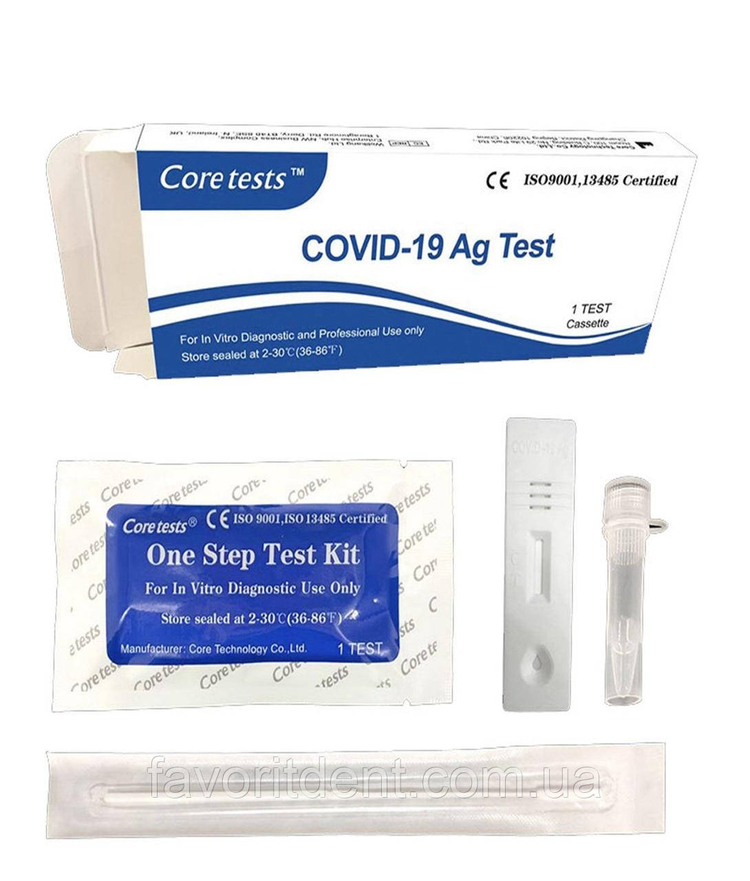 Експрес-тест на антиген COVID-19 Coretests