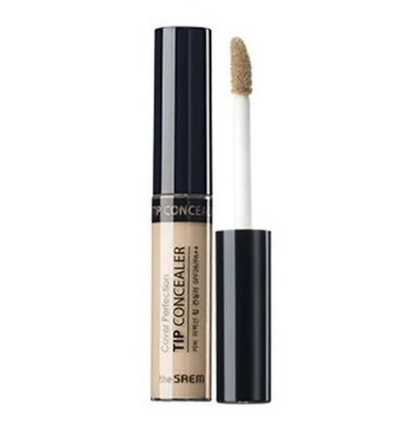 THE SAEM COVER PERFECTION TIP CONCEALER Консилер зі світловідбиваючими частинками, 7мл 0.5