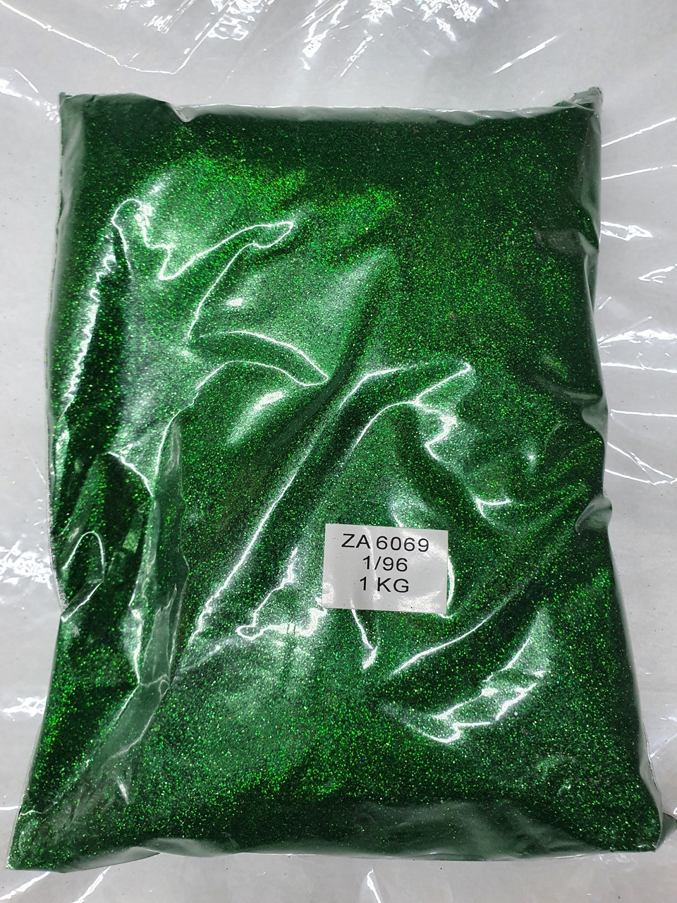 Глітер голографічний 1 кг, зелений