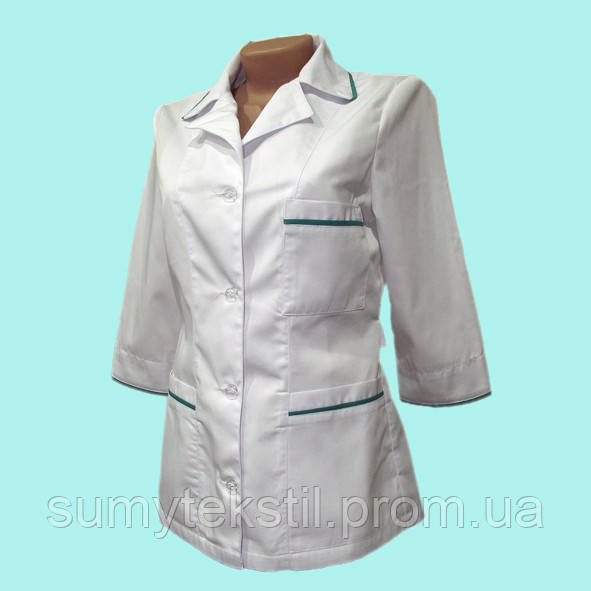Медицинская блузка с коротким рукавом для женщин (Medical blouse with short sleeves for women) - фото 2 - id-p1485709521