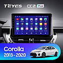 Штатна магнітола Teyes CC2Plus Toyota Corolla (2018-2020) 1 Din, фото 2