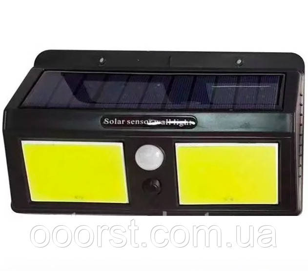 Подсветка на стену с датчиком движения и солнечной батареей COB Lemanso LM1113 12W 1200LM IP65