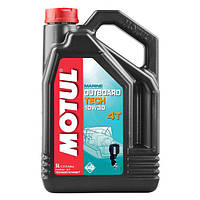 Motul Outboard Tech 4T 10W-30 5л (852151/106447) Полусинтетическое моторное масло для подвесных двигателей