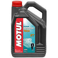 Motul Outboard Tech 2T 5л (851751/101728) Напівсинтетична моторна олива для підвісних двигунів човнів