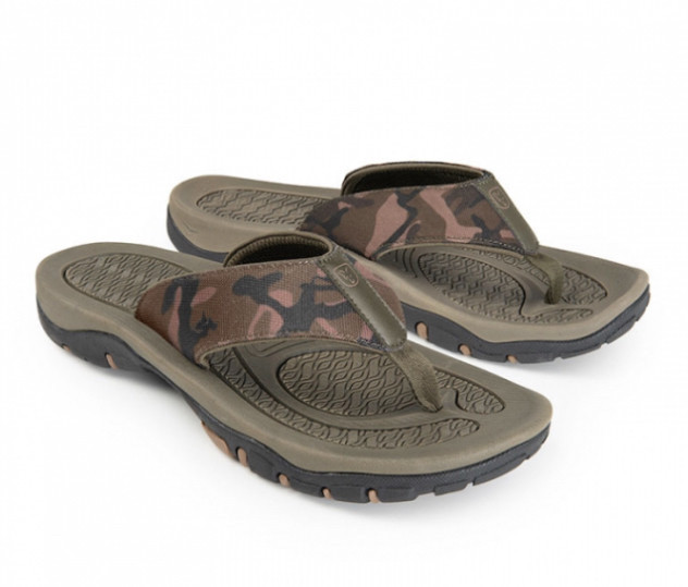 Тапочки Fox Outdoor Flip Flops Khaki Camo
