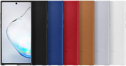 Чохол Samsung Leather Cover Blue (EF-VN975LBEGRU) для Galaxy Note 10+ N975 Оригінал, фото 3