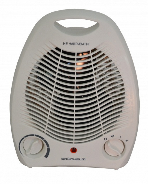 Тепловентилятор спіральний FH-03 (1000/2000Вт, 220В), фото 1