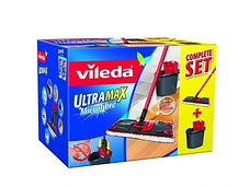 Набір для прибирання швабра з відром Vileda Ultramax, фото 2