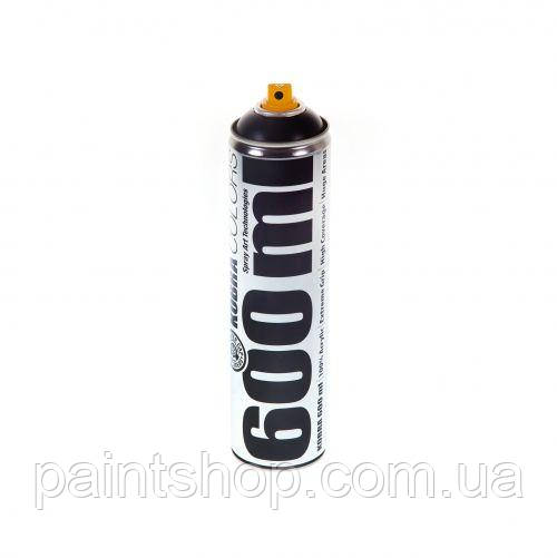 Аерозольна фарба Kobra Big Black Matt (Чорний матовий) 600 мл