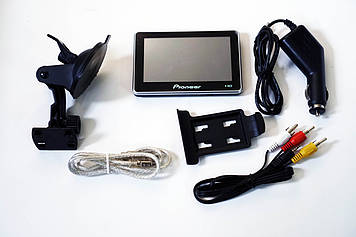 РОЗПРОДАРУНОК! 4,3” GPS навигатор PI-4303BT - 4gb + Bluetooth + AV-in - IGO+Navitel