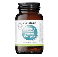 Травяной Комплекс Для Женщин 30 кап Viridian Organic Herbal Female Complex Англия Доставка из ЕС