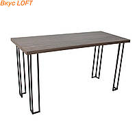 Письмовий стіл лофт Айлант 140х60х72 см. Довгий письмовий стіл лофт. Стіл обідній лофт. Стіл в стилі лофт
