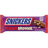 Батончик Snickers Peanut Brownie 34 g