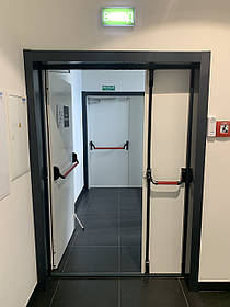 Протипожежні двері EI30 ДМП-1, розмір 1200*2050мм