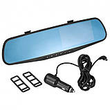 Дзеркало Відеореєстратор Vehicle Blackbox DVR Full-HD L6000 Дзеркало Реєстратор Автомобільний Без Передоплати, фото 2