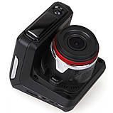 Автомобільний Відеореєстратор Radar video X7 360° 2 в 1 FullHD 1080p з Радаро і GPS Модулем Без Передоплати, фото 5
