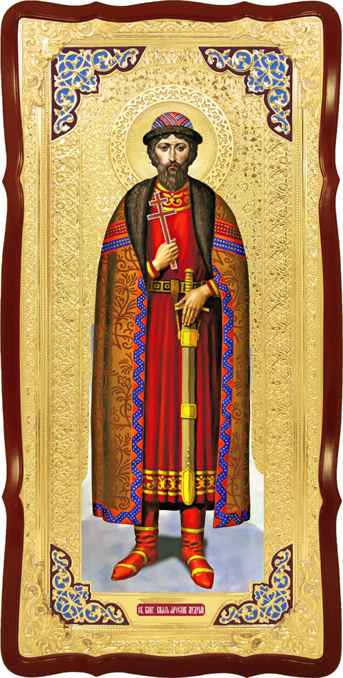 Настінна велика ікона Святої Ярослав