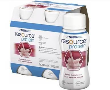 Нестле Ресурс Протеин Вкус Лесных Ягод (4x200мл) (Nestle Resourse ...