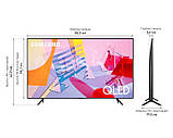 Телевізор Samsung 42 4K Smart TV Самсунг 42" Діагональ Смарт ТВ Вбудований Смарт Т2 ВайФай Блютус Тонка Рамка, фото 3