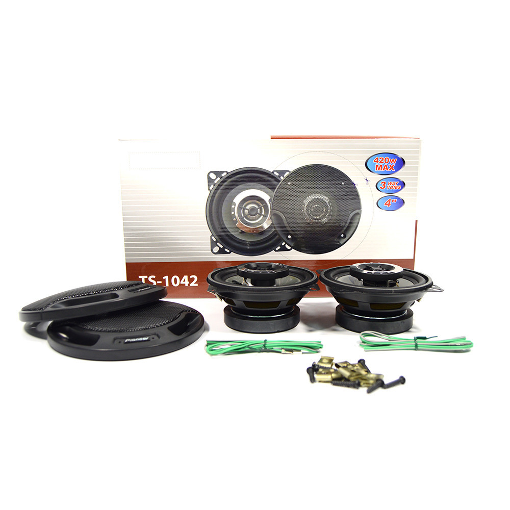 Динаміки автомобільні Піонер TS-G1042R - Акустика 10см Колонки Pioneer 420W