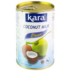 Молоко кокосове 17% Kara 400 мл