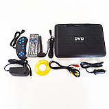 Портативний DVD-програвач Opera NS-998 с Т2 TV DVD 9.5 дюймів Black, фото 7
