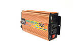 Автомобільний Перетворювач Напруги 12V-220V Інвертор 1000W Ресивер +Гарантія, фото 3