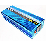 Перетворювач Напруги PURE SINE, Інвертор з Чистою Синусоїдою UKC AC / DC 12v 1500W + USB, фото 4