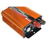 Перетворювач-Інвертор для Авто 24v220 300w Ресивер Напруги з Запобіжниками, фото 4