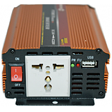 Перетворювач-Інвертор для Авто 24v220 300w Ресивер Напруги з Запобіжниками, фото 5
