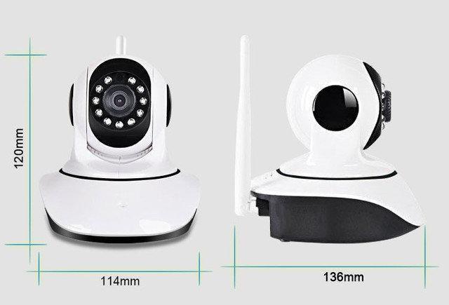 Бездротова Камера Q5 WiFi SD Поворотна Мережева IP-Камера Оснащена Інфрачервоним Підсвічуванням