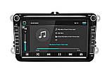 Штатна магнітола Android Volkswagen Polo Sedan 2010 Екран 8" 1/8 Гб Автомагнітола Андроїд 10 GPS Wi-Fi Поло, фото 4