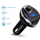 FM-Modulator Для Автомобіля G95 Bluetooth Ресивер FM MOD USB MicroSD Підтримувані Типи Файлів MP3 / WMA, фото 2