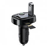 FM-modulator Для Автомобіля X20 2 USB-Порти, Вбудований Мікрофон, Підтримувані Носії USB Флешка (до 32)G, фото 2