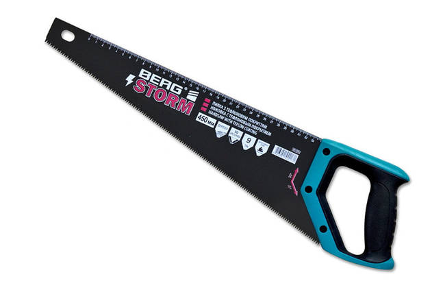 Ножівка по дереву Berg Storm з тефлоновим покриттям 400 мм (41-113), фото 1
